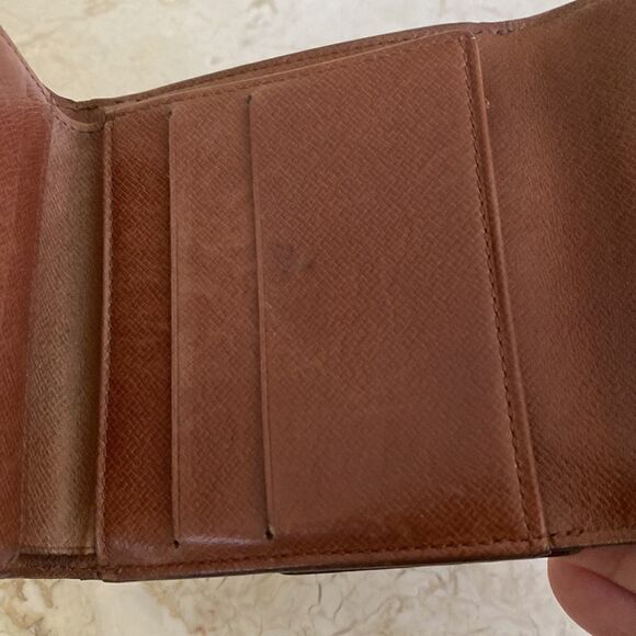 Authentic Louis Vuitton Monogram Portefeiulle Elise Trifold Wallet Vintage - Picture 8 of 15